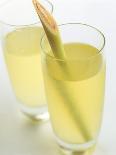 Lemon Grass Lemonade in Two Glasses-Chris Alack-Stretched Canvas