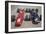 Chris Amon and Jackie Stewart at the British Grand Prix, Silverstone, Northamptonshire, 1967-null-Framed Photographic Print