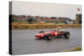 Chris Amon in a Ferrari V12, Dutch Grand Prix, Zandvoort, 1968-null-Stretched Canvas