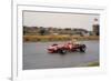 Chris Amon in a Ferrari V12, Dutch Grand Prix, Zandvoort, 1968-null-Framed Photographic Print