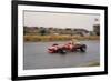 Chris Amon in a Ferrari V12, Dutch Grand Prix, Zandvoort, 1968-null-Framed Photographic Print