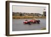 Chris Amon in a Ferrari V12, Dutch Grand Prix, Zandvoort, 1968-null-Framed Photographic Print