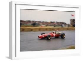 Chris Amon in a Ferrari V12, Dutch Grand Prix, Zandvoort, 1968-null-Framed Photographic Print