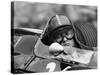 Chris Amon in a Lotus 25-Brm V8, French Grand Prix, Rouen, 1964-null-Stretched Canvas