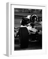 Chris Amon in Ferrari during 1967 Italian Grand Prix-null-Framed Photographic Print