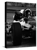 Chris Amon in Ferrari during 1967 Italian Grand Prix-null-Stretched Canvas