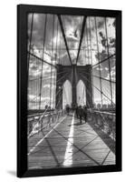 Chris Bliss - Brooklyn Bridge-null-Framed Poster