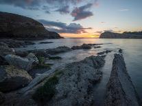 A View of Clavell's Pier in Kimmeridge Bay-Chris Button-Photographic Print