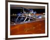 Chris Craft Classic Wooden Powerboat, Seattle Maritime Museum, Lake Union, Washington, USA-William Sutton-Framed Photographic Print