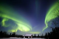 Aurora Borealis In Alaska-Chris Madeley-Premium Photographic Print