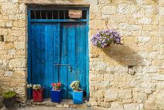 A typical view of a building in the traditional village of Omodos in Cyprus, Europe-Chris Mouyiaris-Photographic Print