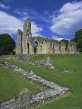 Ruins of Glastonbury Abbey, Glastonbury, Somerset, England, UK-Chris Nicholson-Photographic Print