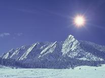 The Flatirons Near Boulder, CO, Winter-Chris Rogers-Framed Photographic Print