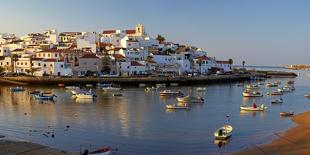Portugal, Algarve, Portimao, Ferragudo, Townscape, Morning Mood-Chris Seba-Photographic Print