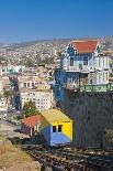 South America, Chile, Pacific Coast, Valparaiso, Harbour, Funicular Railway, Lookout-Chris Seba-Photographic Print