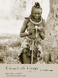 Himba Girl with Shell-Chris Simpson-Giclee Print