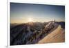 Chris Smith, Flagstaff Peak Dawn, Wasatch Mountains-Louis Arevalo-Framed Photographic Print