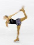 Blurred Action of Woman Figure Skater, Torino, Italy-Chris Trotman-Photographic Print
