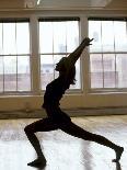 Man Stretching in Gym, New York, New York, USA-Chris Trotman-Photographic Print