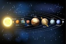 Planets of the Solar System-ChrisGorgio-Photographic Print