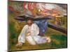 Christ, 1889 (Oil on Canvas)-Ernst Josephson-Mounted Giclee Print