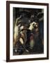 Christ Adored by Angels, St. Sebastian and St. Bonaventure-Carlo Bononi-Framed Giclee Print