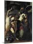 Christ Adored by Angels, St. Sebastian and St. Bonaventure-Carlo Bononi-Mounted Giclee Print