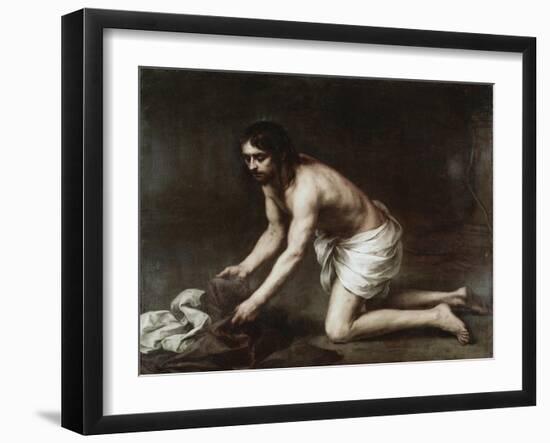 Christ After the Flagellation-Bartolome Esteban Murillo-Framed Giclee Print