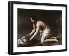 Christ After the Flagellation-Bartolome Esteban Murillo-Framed Giclee Print
