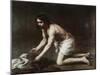 Christ After the Flagellation-Bartolome Esteban Murillo-Mounted Giclee Print