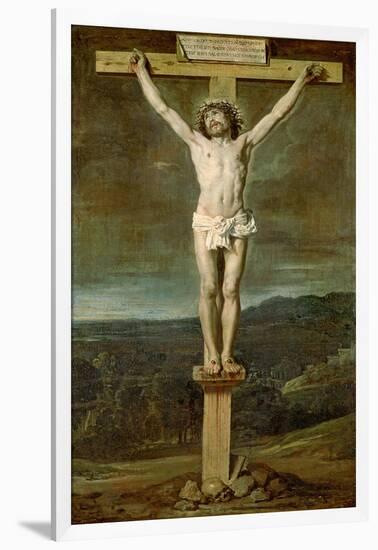 Christ Alive on the Cross at Calvary, 1631-Diego Velazquez-Framed Giclee Print