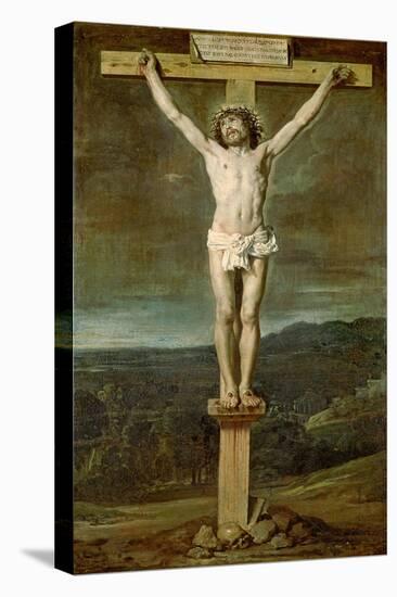 Christ Alive on the Cross at Calvary, 1631-Diego Velazquez-Stretched Canvas