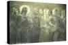 Christ Among Apostles-Gaetano Previati-Stretched Canvas