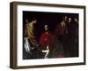 Christ Among the Children-Nicolas Tournier-Framed Giclee Print