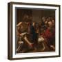 Christ among the Doctors, 1622 (Oil on Canvas)-Dirck Baburen van-Framed Giclee Print