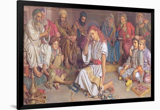 Christ Among the Doctors, 1887-William Holman Hunt-Framed Giclee Print