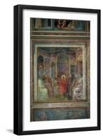 Christ Among the Doctors, circa 1305-Giotto di Bondone-Framed Giclee Print