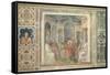 Christ among the Doctors in the Temple-Giotto di Bondone-Framed Stretched Canvas