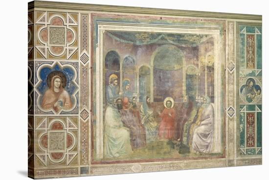 Christ among the Doctors in the Temple-Giotto di Bondone-Stretched Canvas