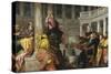 Christ Among the Doctors-Paolo Veronese-Stretched Canvas