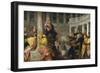 Christ Among the Doctors-Paolo Veronese-Framed Giclee Print