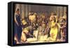 Christ Among the Doctors-Jacopo Tintoretto-Framed Stretched Canvas