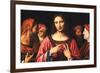 Christ Among the Doctors-Bernardino Luini-Framed Art Print