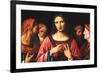 Christ Among the Doctors-Bernardino Luini-Framed Art Print