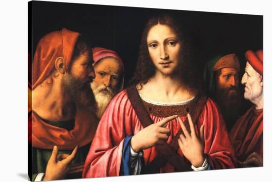 Christ Among the Doctors-Bernardino Luini-Stretched Canvas