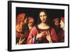 Christ Among the Doctors-Bernardino Luini-Framed Art Print