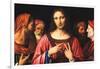 Christ Among the Doctors-Bernardino Luini-Framed Art Print