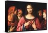 Christ Among the Doctors-Bernardino Luini-Framed Stretched Canvas