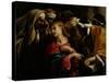 Christ Among the Doctors-Orazio Borgianni-Stretched Canvas