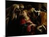 Christ Among the Doctors-Orazio Borgianni-Mounted Art Print